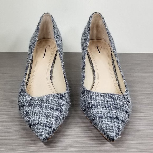 Marc Fisher Ltd Zala Pump, Black/Blue Fabric, Womens Size 9.5 M - Picture 2 of 10